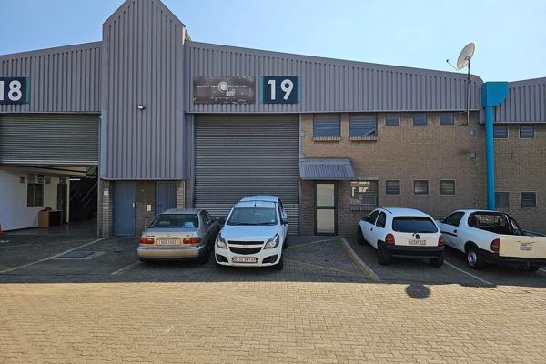 This well-maintained mini unit is available for rent in a secure industrial park with ...