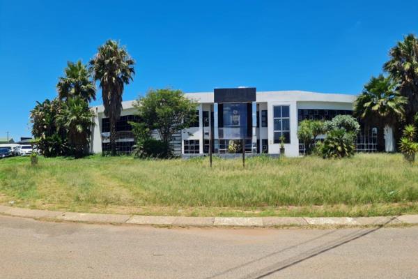 This is a bespoke one-of-a-kind building with a R600 000 Garden leading to a very well styled entrance which splits into the office ...