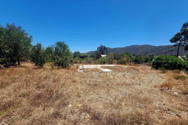 Come and build your dream home in Beautiful Barrydale!

743sqm Erf situated in Hellier ...