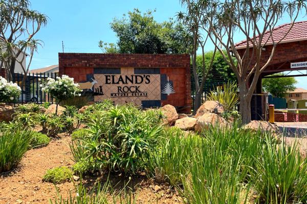 Beautiful three bedroom townhouse in eland&#39;s rock nature estate | 24 hour security | ...