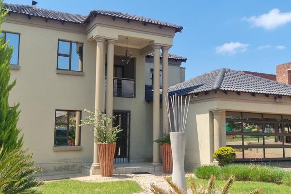 This beautiful architecturally designed home is in a security estate near The Mall of the North. 
The property offers a beautiful ...