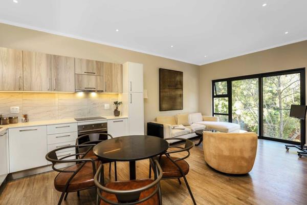 Secure and modern 1-bedroom en-suite furnished apartment. Set in a quiet tree-lined area of Rosebank this upmarket complex offers it ...