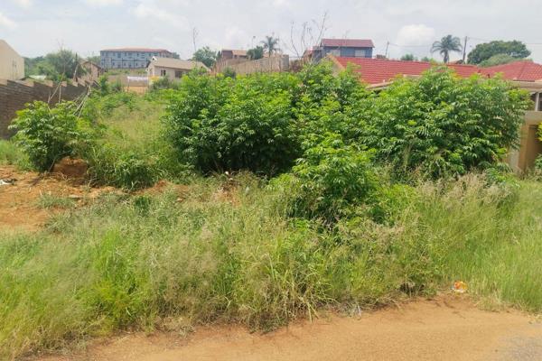 Vacant land for sale in Soshanguve, if awaiting to build your own home, the land is available and in a very secured area of ...