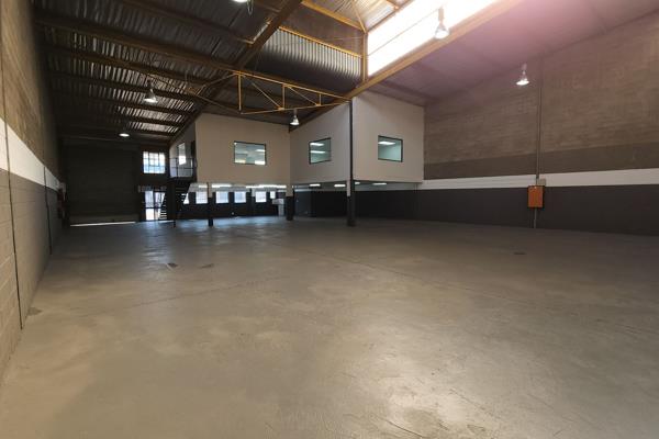 567m2 Warehouse To Let in Secure Park Within Kya Sands. This building measuring 567m2 ...