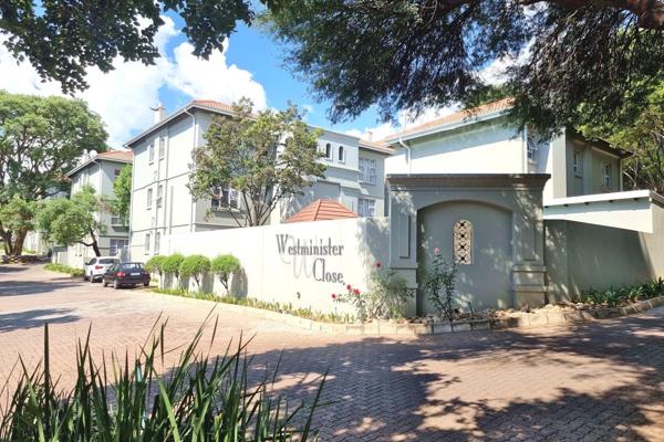 This spacious 2-bedroom, 2-bathroom ground-floor apartment in Bryanston offers a ...