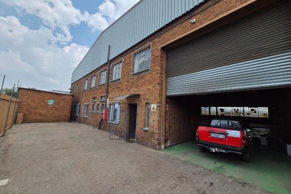 Superb free standing factory available for immediate occupation in the established ...