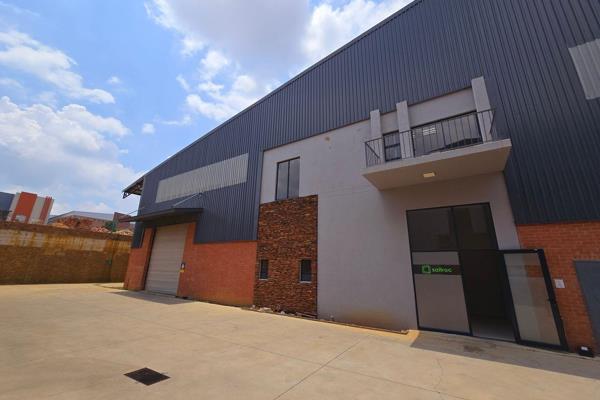 Industrial unit to let within a secure complex within Cosmo Business Park. Measuring ...