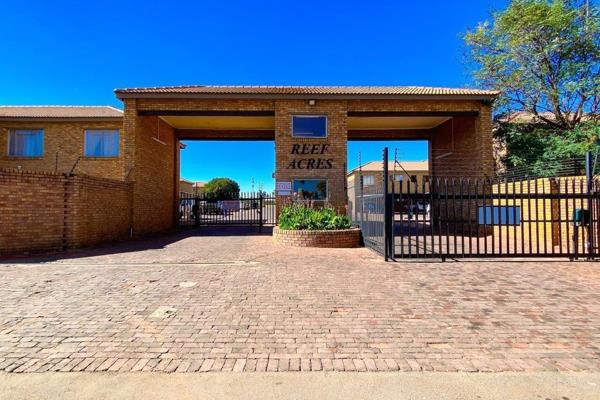 2 bedroom apartment for sale
This spacious 2-bedroom, first-floor apartment in Krugersrus at Reef Acres offers ultimate peace of mind ...