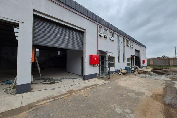 This new 300m2 Factory is available To Let in a safe and secure industrial park in the ...