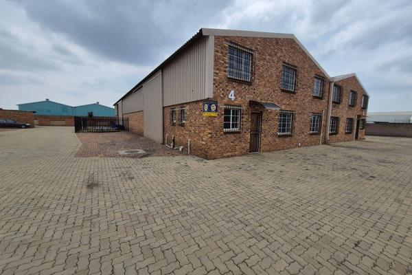 This well-maintained 264m2 Factory is available for immediate lease in a secure ...