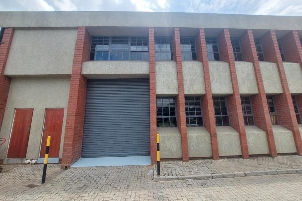 Neat and Clean mini warehouse in secure complex with roller shutter door just off Malibongwe in Randburg.

A mezzanine level with ...