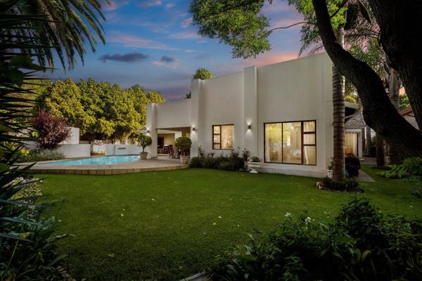 OFFERS FROM R 4,650M - 

Absolute understated elegance and sophistication abounds throughout this bespoke family home, perfectly ...