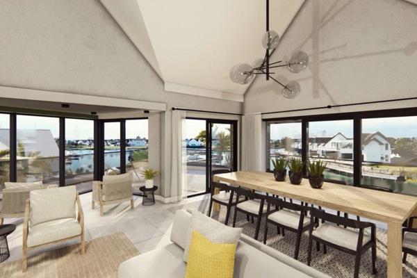 Experience the ultimate in canal-front living with the last available Quays Waterfront ...