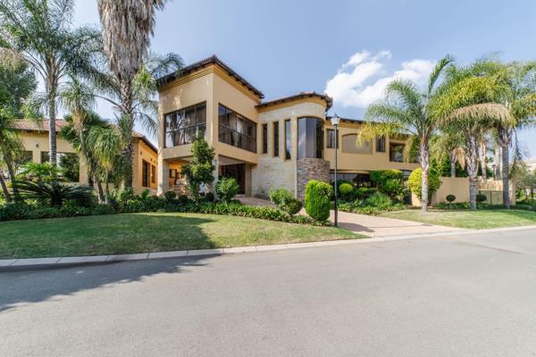 Step into luxury with this beautifully designed Tuscan-style home in the prestigious Dainfern Valley Estate. A grand reception area ...