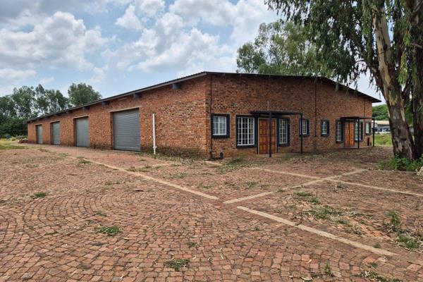 Wow! 

A nice Office block in Klerksoord with 3 to 4 offices a bathroom, kitchen, reception areas included, and 4 or so ...