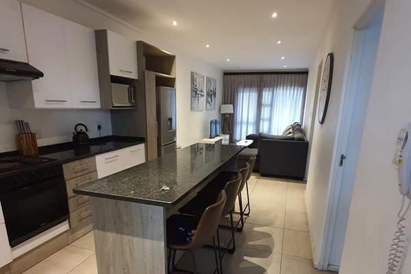 This furnished two bedroom, two bathroom apartment offers modern finishes and has everything you need. A welcoming, stylish kitchen ...