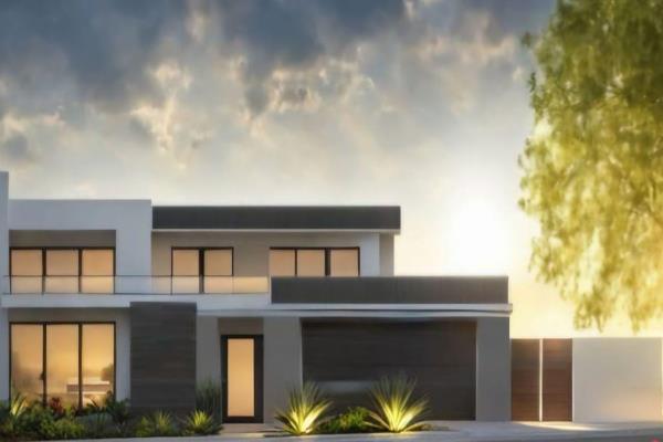 This modern double-storey residence is designed for luxurious family living, offering a seamless blend of comfort, style, and ...