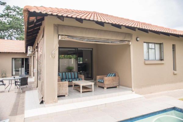 Entrance, open-plan dining area and lounge leading to the covered patio
Kitchen with Caesarstone tops, gas stove and space for 3 major ...