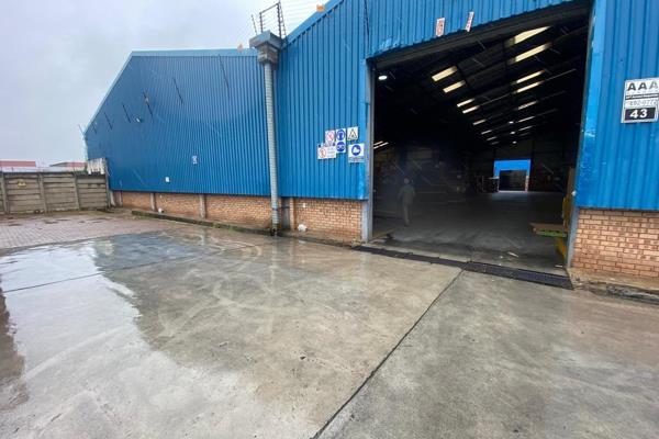 This well-maintained 1,600m2 warehouse, situated on a 2,083m2 erf, is available for sale ...