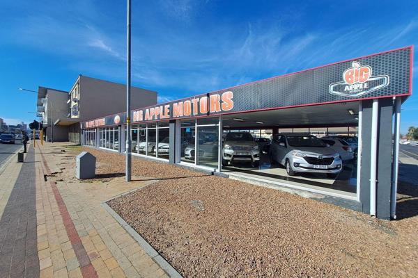 Car showroom for sale with great visibility and located on a busy road. This car ...