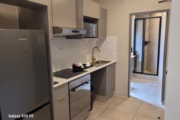 Modern, furnished studio apartment available in the prestigious BlackBrick development, situated in the heart of Sandton on Fredman ...