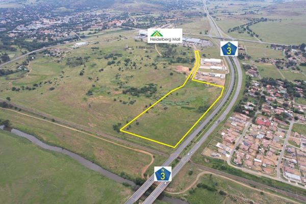 Industrial Zoned Land - Heidelberg
6 Hectares along the N3 National Highway
Ideal for ...