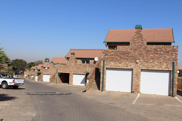 Perfect lockup and go in the sought after suburb Die Hoewes due to no loadshedding.  2 bedrooms with tiles, 2 bathrooms, with tiles ...