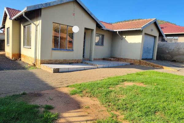 3 bedroom house in Tlhabane west for rental. the property has  built-in cupboards main ...