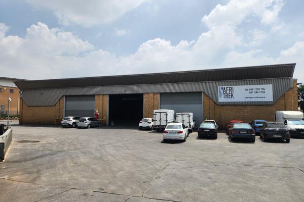 45 Director Rd, Spartan, Johannesburg
1850m2 Warehouse @ R85m2 = R157 250.00
Available 1 ...