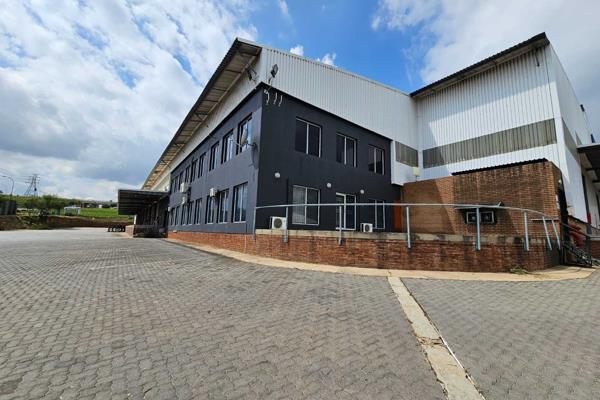 Warehouse spanning approximately 2,315sqm, is available to let in Elandshaven. The ...