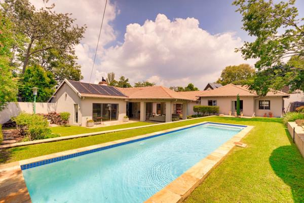 Welcome to your dream family home in Bryanston, where modern elegance meets warm ...