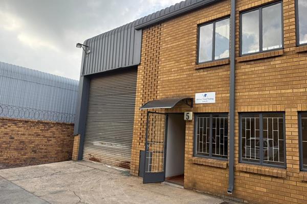 This 140m2 industrial unit is available for rent at R9,500 per month, located within a ...