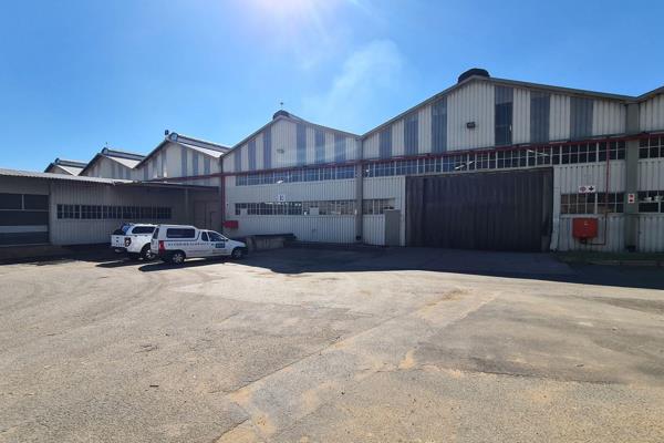 This neat 5750m2 Industrial warehouse is available To Let in a safe and secure park in ...