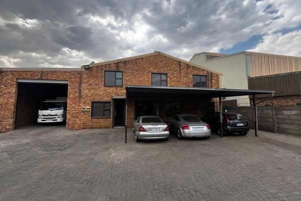 Located in a secure industrial park in Anderbolt, this double-story warehouse and office ...