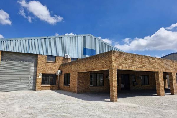 Industrial Property With Secure Yard To Let - Saxenburg Park 1

1000m2 premises with ...