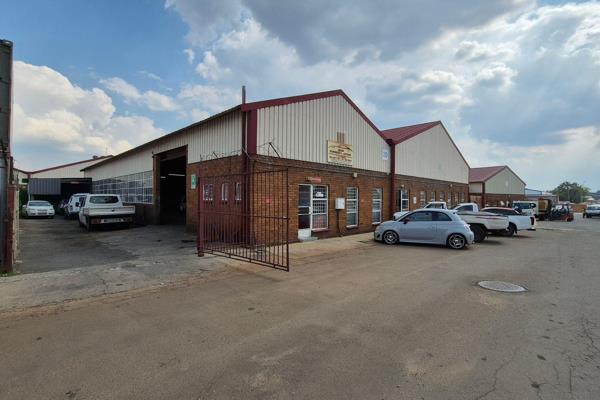 This 280m2 Factory is available immediately To Let in a safe and secure park in the ...