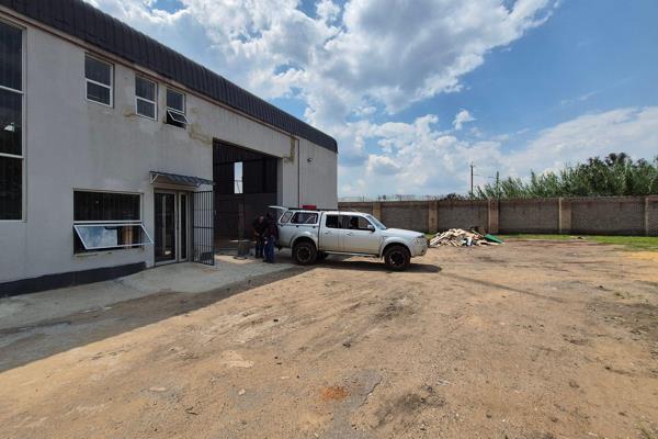 This neat 400m2 Factory with yard is available To Let in a safe and secure industrial ...