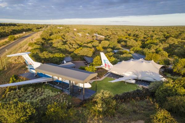 Aerotel is a unique boutique hotel located in Hoedspruit, Limpopo, South Africa. What sets it apart is its aviation-inspired design ...