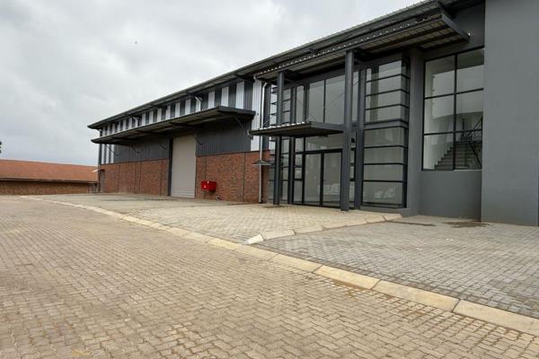 This 942sqm industrial unit is available to let in the secure 24-hour complex TL in ...