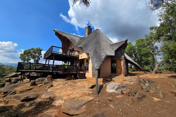 Situated within the serene Kudu Ranch Private Nature Reserve, this beautiful thatch-roof home offers an exceptional lifestyle ...