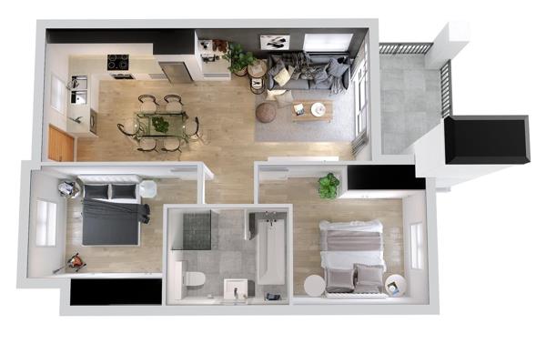 2 Bedroom Groundfloor unit in Secure Estate 
S?tunning Groundfloor unit with private garden. 
Open plan Kitchen with island 
M?odern ...