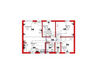 63sqm 3Bed 1Bath(separate toilet)
