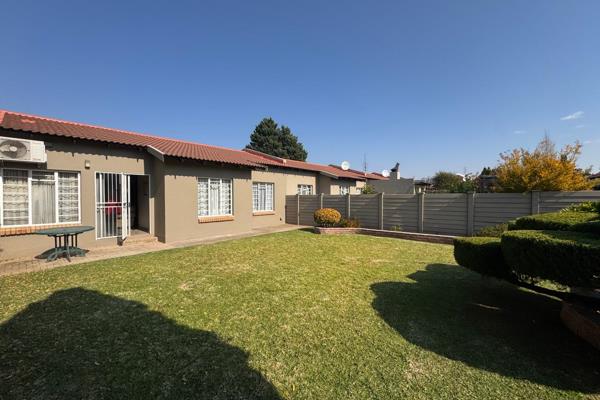 This lovely townhouse offers: 

- 3 Bedrooms
- 1 Bathroom
- Kitchen 
- Dining room 
- Garden 
- Single Garage 
- 1 Guest ...