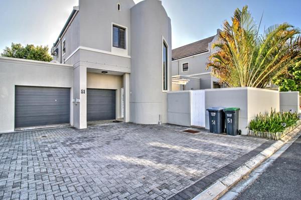 Neat and well positioned double-storey home in a secure estate in Plattekloof. Offers 3 ...
