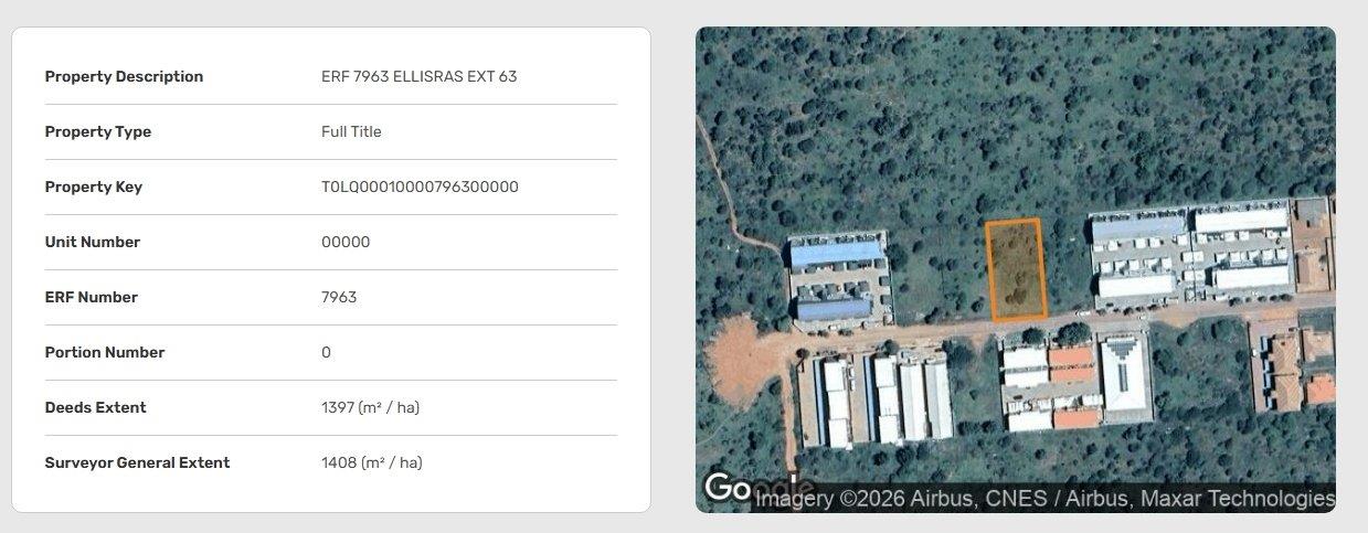 Vacant land / plot for sale in Lephalale - Erf 7963 Ellisras Ext 63 ...