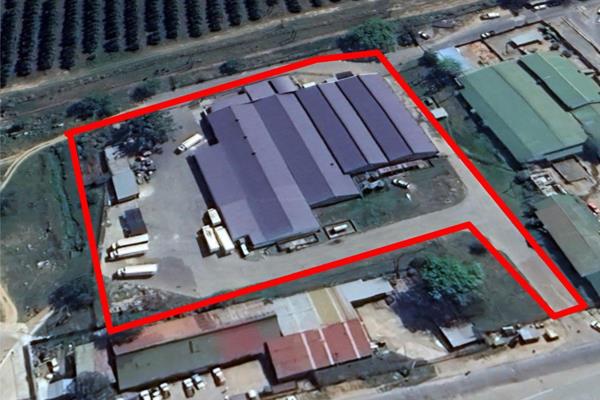 COLD STORAGE &amp; DISTRIBUTION PLANT • LARGE YARD
EX-POULTRY FACILITY • GENERATOR ...