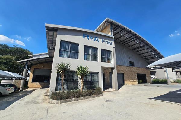 Located in the popular Longmeadow industrial area, this neat warehouse is available to ...