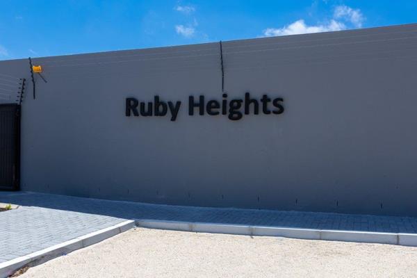Modern Living Starts Here, Be the first to move into the highly anticipated Ruby Heights. These brand-new 1-bedroom apartments offer a ...