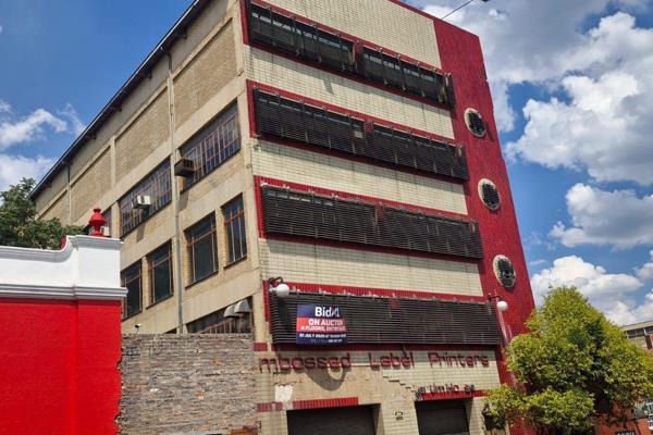 Corner, freestanding industrial building for sale in Jeppestown measuring approximately ...