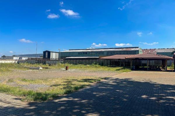 Power of Attorney Online Auction of a ±18 867m² industrial property in Chamdor, Krugersdorp, offering ±5,400m² of ...